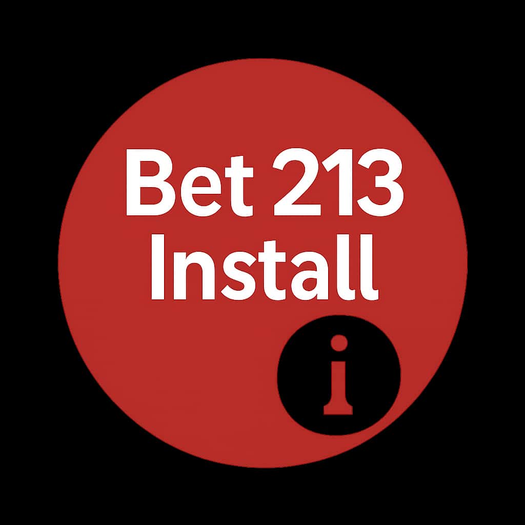 Icon representing Bet 213 Install guide.