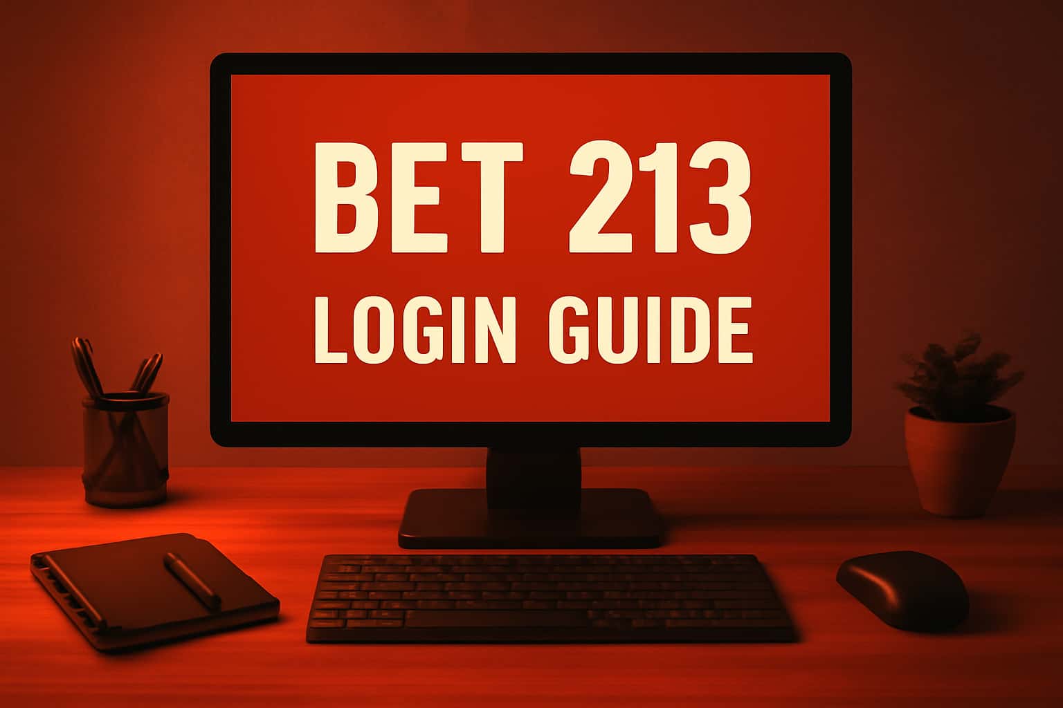 Visual representation of the Bet 213 login process.