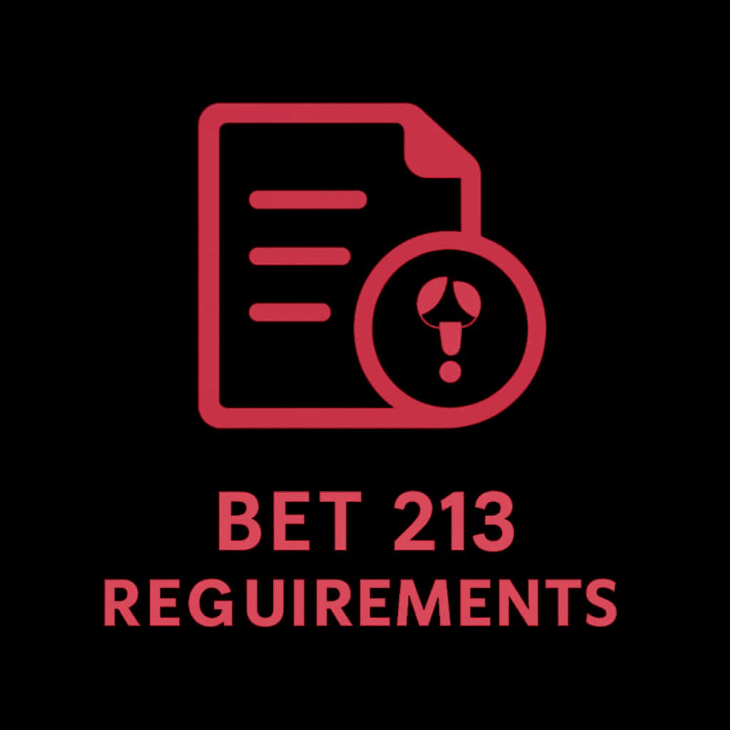Badge representing Bet 213 Requirements